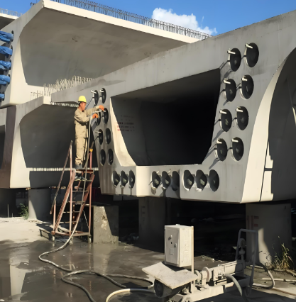 桥西压浆料施工流程及注意事项